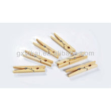 Set of 24pcs pine wooden pegs